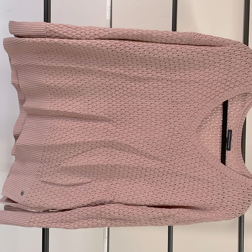 American eagle pink mauve knitted long sleeve large